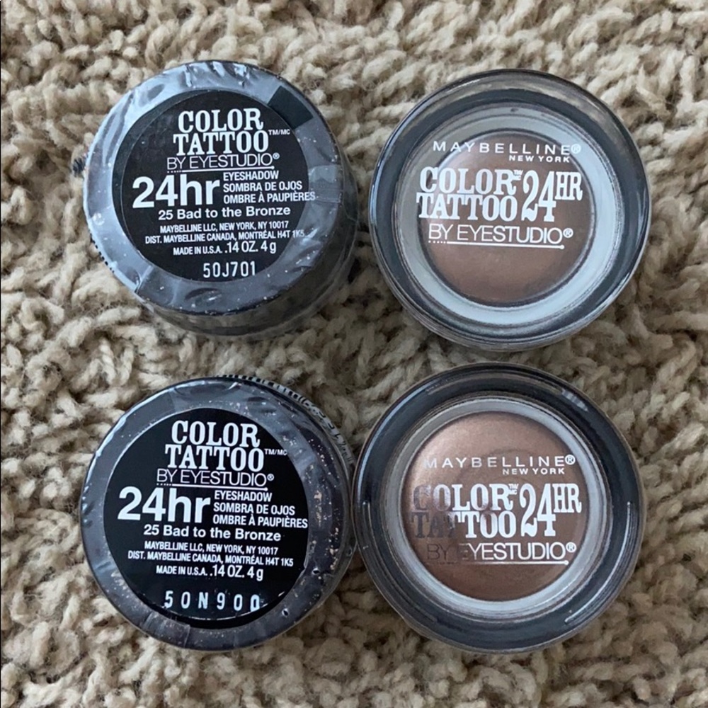 24 Hour Color Tattoo Eyeshadow 2 sold together private sale!